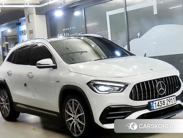 Mercedes-Benz GLA - Class H247 2021 Белый из Кореи