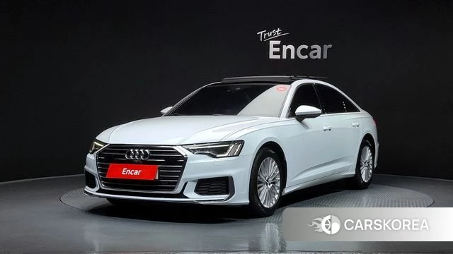 Audi A6 (C8) 2020 Белый из Кореи