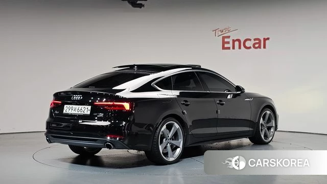 Audi A5 (F5) 2019 Черный из Кореи