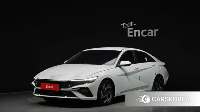 Hyundai The New Avante (CN7) 2024 Белый из Кореи