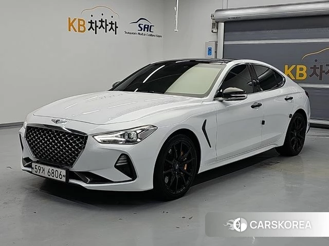 Genesis G70 2018 Белый из Кореи