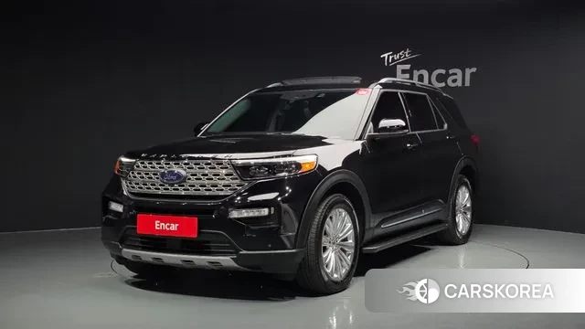 Ford Explorer 6th Generation 2023 Черный из Кореи