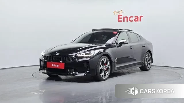 Kia Stinger 2020 Черный из Кореи