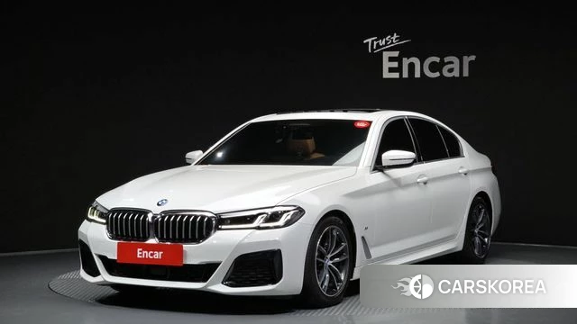 BMW 5 Series (G30) 2022 Белый из Кореи