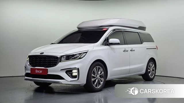 Kia The New Carnival 2019 Белый из Кореи