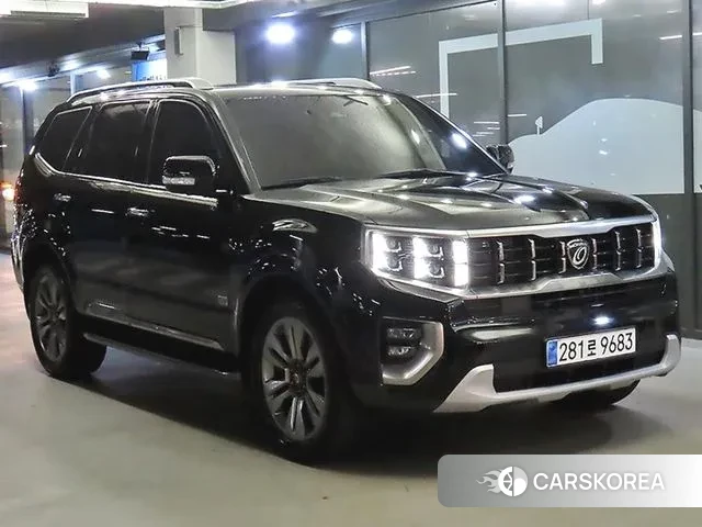 Kia Mohave Master 2021 Черный из Кореи