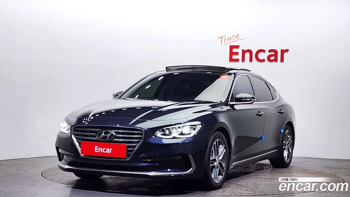 Hyundai Grandeur IG 2018 Синий из Кореи