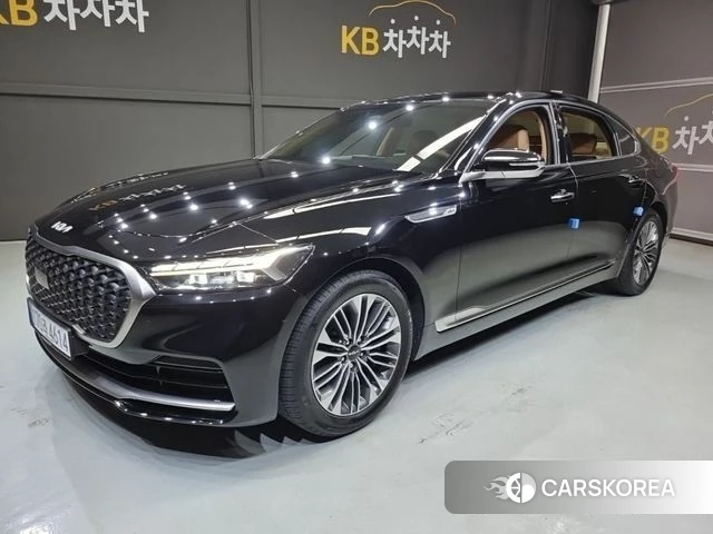 Kia The New K9 2nd generation 2022 Черный из Кореи