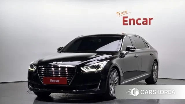 Genesis EQ900 2018 Черный из Кореи