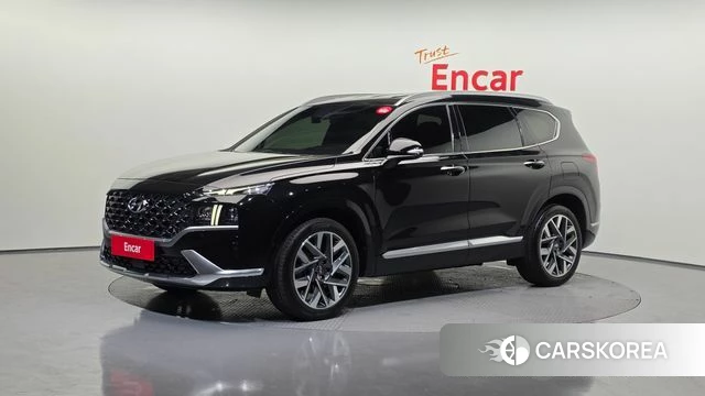 Hyundai The New Santa Fe 2021 Черный из Кореи