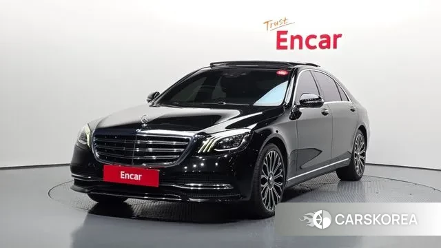 Mercedes-Benz S-Class W222 2020 Черный из Кореи