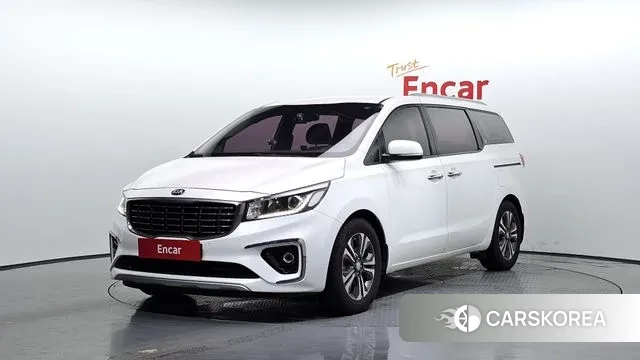 Kia The New Carnival 2018 Белый из Кореи