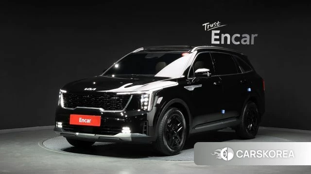 Kia The New Sorento 4th Generation 2024 Черный из Кореи