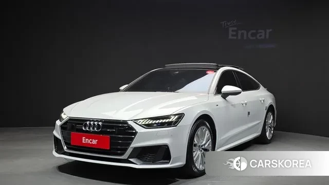 Audi A7 (4K) 2021 Белый из Кореи