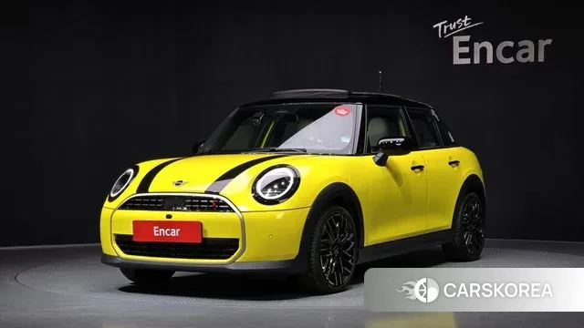 Mini Cooper S 4th Generation 2024 Желтый из Кореи