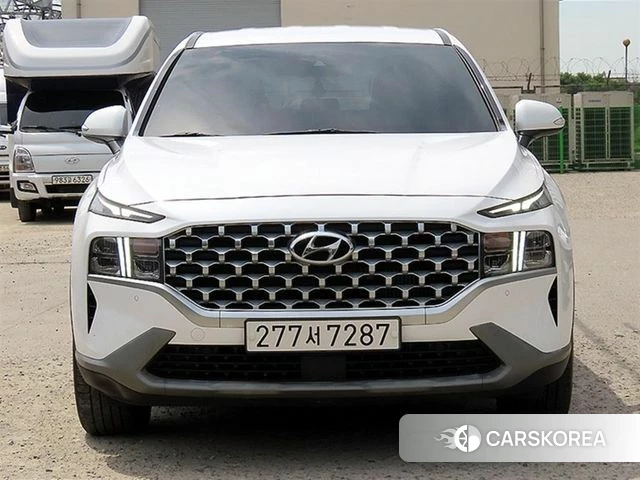Hyundai The New Santa Fe 2020 Белый из Кореи