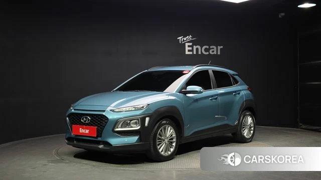 Hyundai Kona 2018 Синий из Кореи