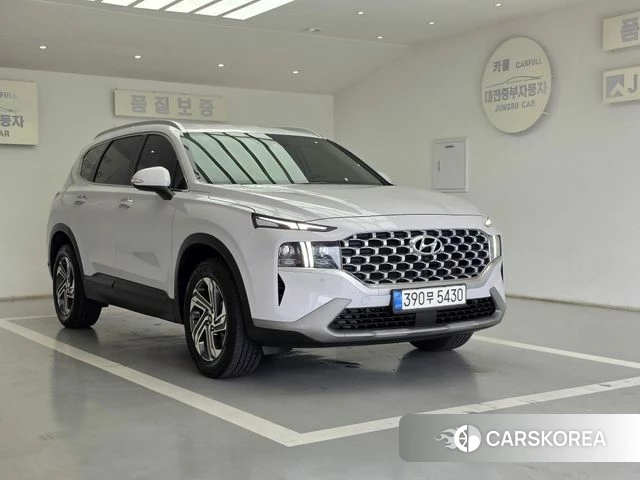 Hyundai The New Santa Fe 2021 Белый из Кореи