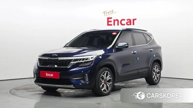 Kia Seltos 2019 Синий из Кореи