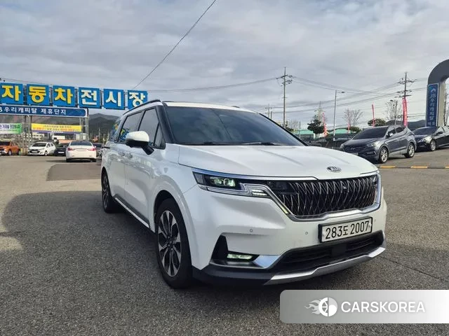Kia Carnival 4th generation 2021 Белый из Кореи