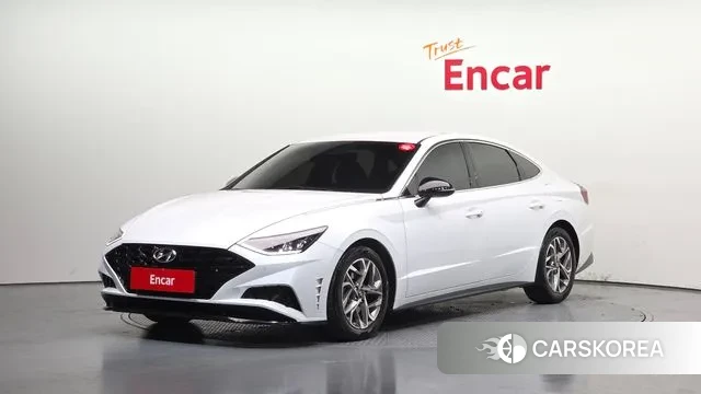 Hyundai Sonata (DN8) 2021 Белый из Кореи