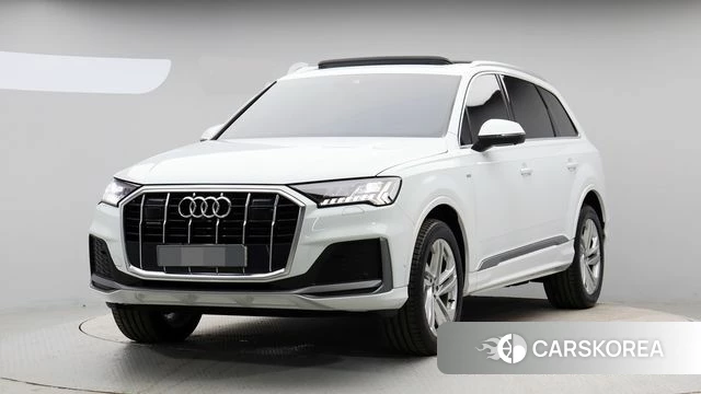 Audi Q7 (4M) 2021 Белый из Кореи
