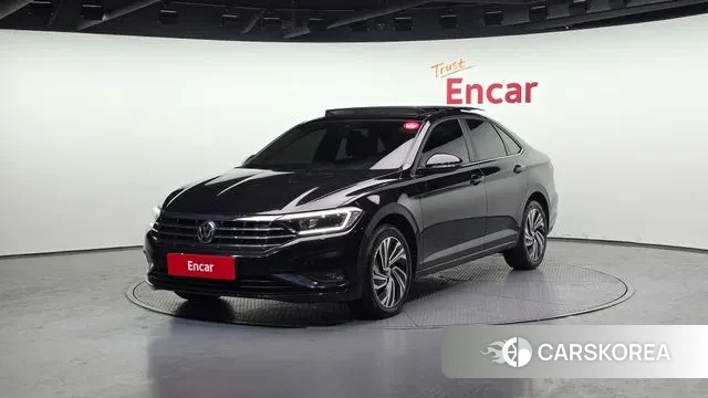 Volkswagen 7th Generation of Jetta 2021 Черный из Кореи