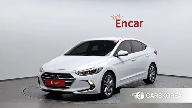 Hyundai Avante AD 2018 Белый из Кореи