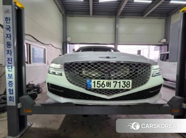 Genesis G80 (RG3) 2021 Белый из Кореи