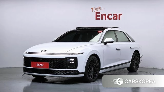 Hyundai Grandeur (GN7) 2023 Белый из Кореи