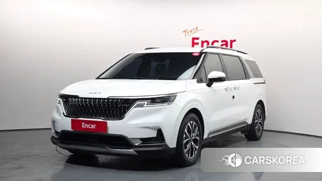 Kia Carnival 4th generation 2023 Белый из Кореи