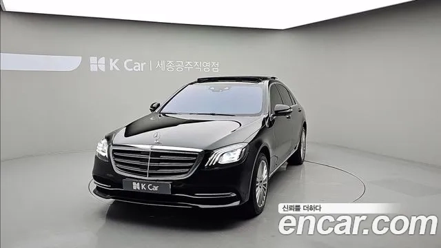 Mercedes-Benz S-Class W222 2019 Черный из Кореи