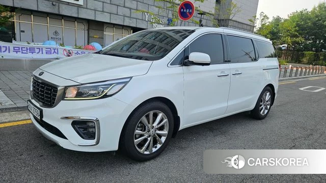 Kia The New Carnival 2019 Белый из Кореи