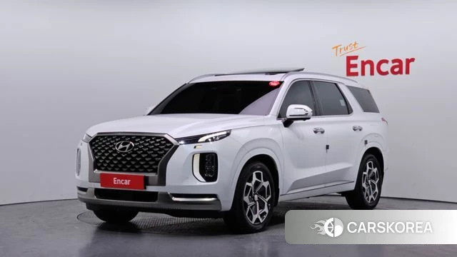 Hyundai Palisade 2022 Белый из Кореи
