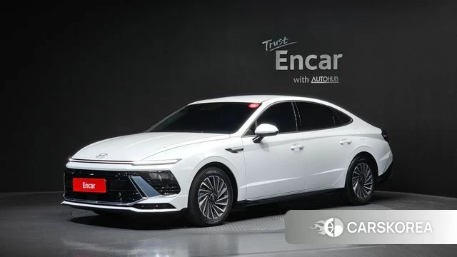 Hyundai Sonata D Edge Hybrid (DN8) 2025 Белый из Кореи