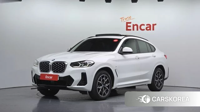 BMW X4 (G02) 2022 Белый из Кореи
