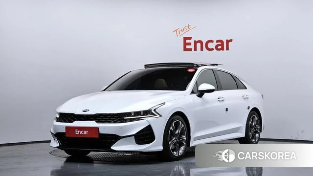 Kia K5 3rd generation 2021 Белый из Кореи