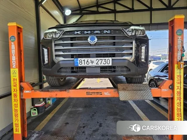 Ssangyong The New Rexton Sports Cannes 2022 Черный из Кореи