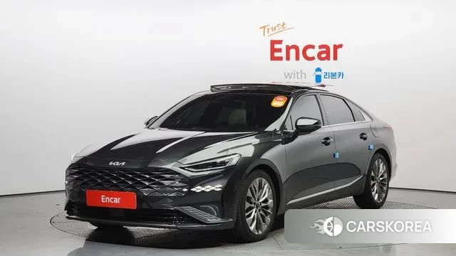 Kia K8 2021 Серый из Кореи