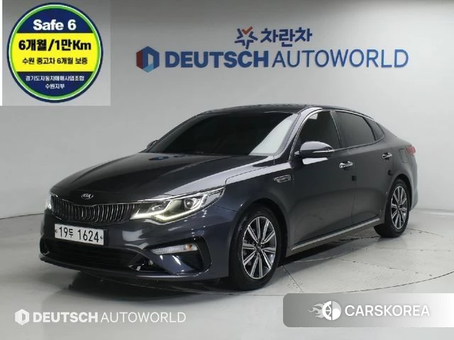 Kia The New K5 2nd generation 2018 Серый из Кореи
