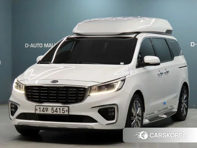 Kia The New Carnival 2018 Белый из Кореи