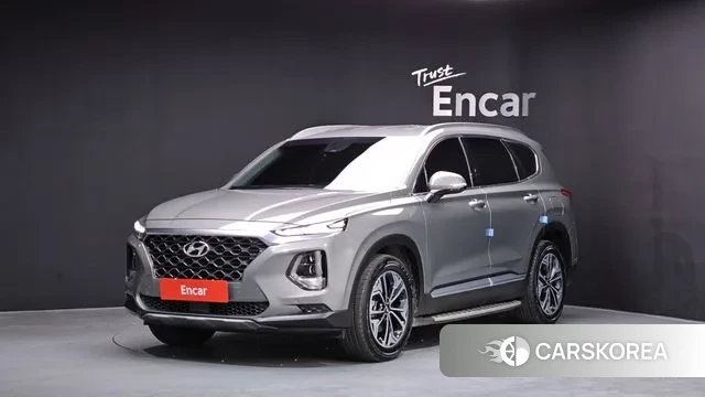 Hyundai Santa Fe TM 2019 Серый из Кореи