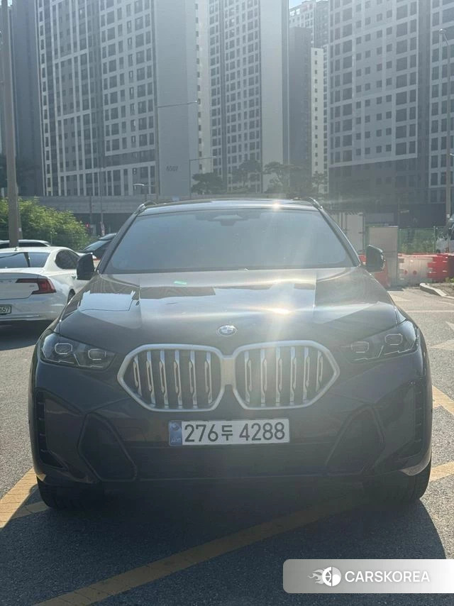 BMW X6 (G06) 2025 Черный из Кореи