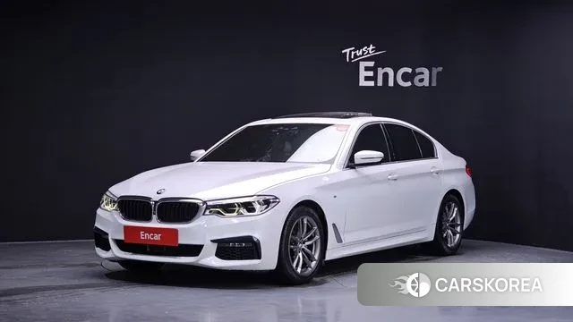 BMW 5 Series (G30) 2019 Белый из Кореи