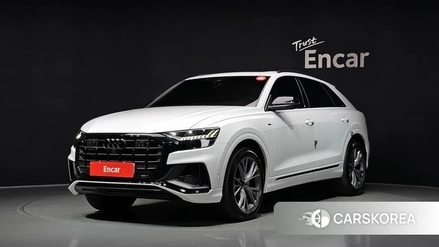 Audi Q8 (4M) 2022 Белый из Кореи