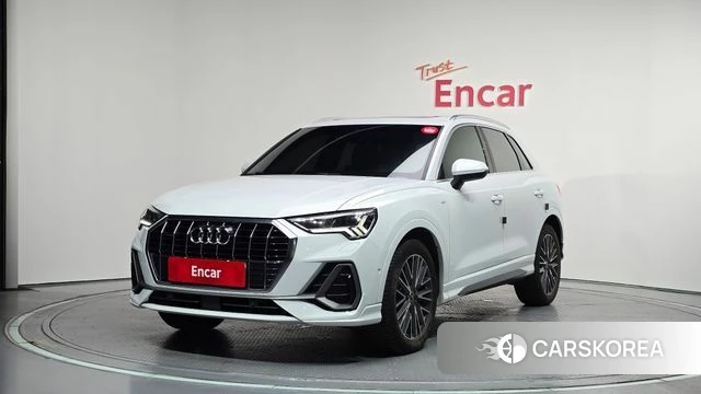Audi Q3 (F3) 2023 Белый из Кореи