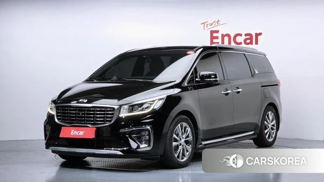 Kia The New Carnival 2018 Черный из Кореи