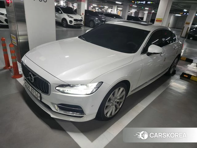 Volvo S90 2018 Белый из Кореи