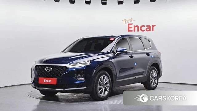 Hyundai Santa Fe TM 2018 Синий из Кореи