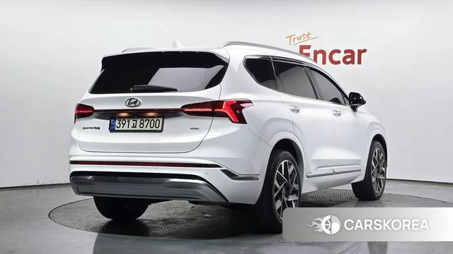 Hyundai The New Santa Fe 2021 Белый из Кореи